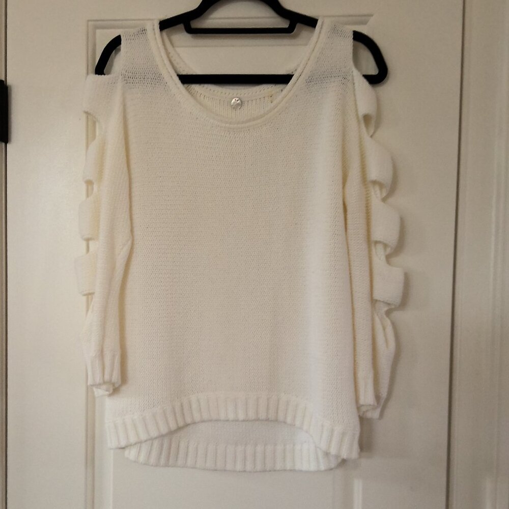 White Cotton Sweater